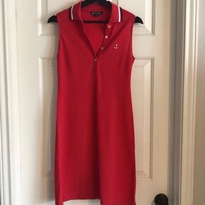 Brooks Brothers NWOT Nautical Red Dress